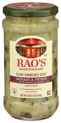 Raos Soup Sausage Potato - 16 Oz (6 Units)