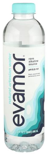 Evamor Water Artesian Alk Ntrly - 32 Fo (12 Units)
