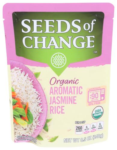 Seeds Of Change Rice Jasmine - 8.5 Oz (12 Units)