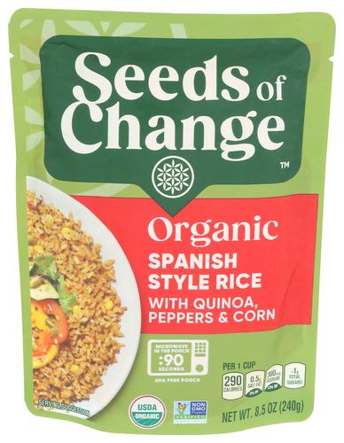 Seeds Of Change Rice Spanish Styl Quinoa Bppr - 8.5 Oz (12 Units)