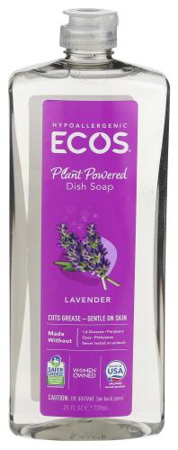 Ecos Dishmate Lavendar - 25 Oz (6 Units)