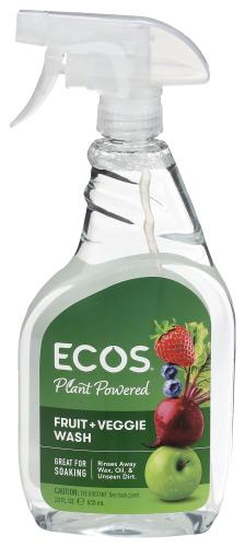 Ecos House Hold Clng Fruit Veg Wash - 22 Oz (6 Units)