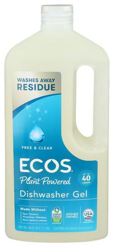 Ecos Wave Gel Free & Clear - 40 Oz (8 Units)