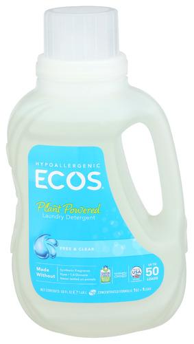 Ecos Laundry Free & Clear 50Z - 50 Oz (8 Units)