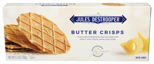 Jules Destrooper Cookie Butter Crisps - 3.5 Oz (12 Units)