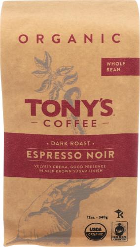 Tonys Coffee Coffee Wb Espresso Noir - 12 Oz (6 Units)