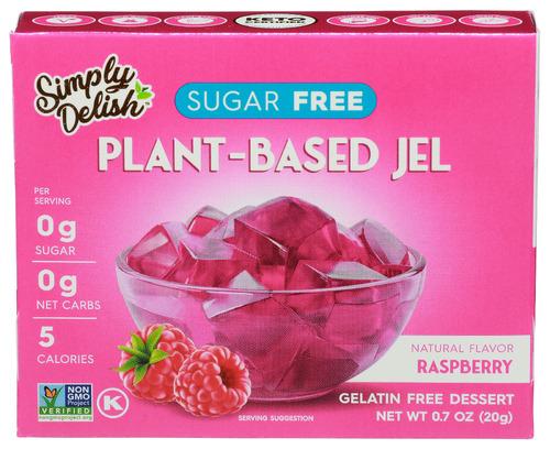 Simply Delish Jel Dessert Raspberry - 0.7 Oz (6 Units)