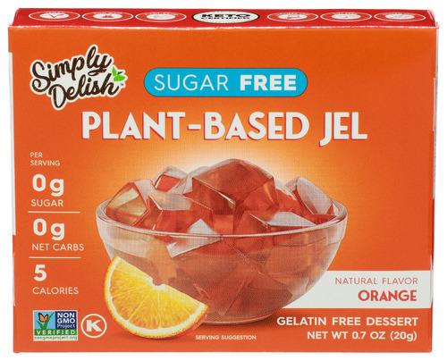 Simply Delish Jel Dessert Orange - 0.7 Oz (6 Units)
