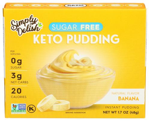 Simply Delish Pudding Banana Instant Sf - 1.7 Oz (6 Units)
