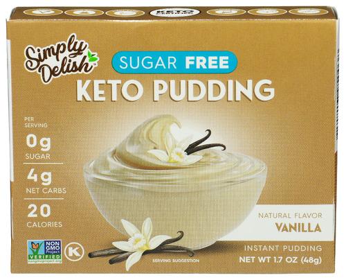 Simply Delish Mix Pddng Pie Vanla Nsgr - 1.7 Oz (6 Units)