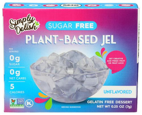 Simply Delish Jel Dessert Unflavored - 0.25 Oz (6 Units)