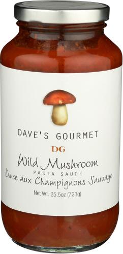 Daves Gourmet Sauce Pasta Wild Mushrm - 25.5 Oz (6 Units)