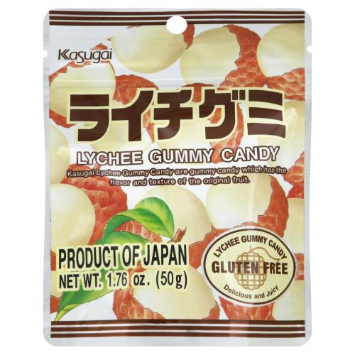 Kasugai Gummy Lychee - 1.76 Oz