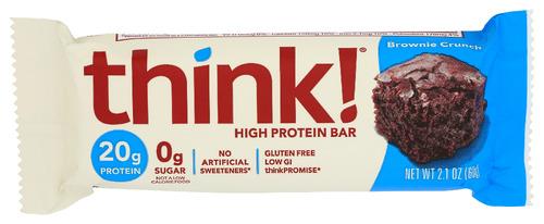 Think! Bar Prtn Brownie Crunch - 2.1 Oz (10 Units)
