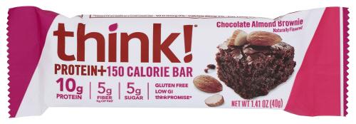Think! Bar Prtn Chocolate Almond Brwni - 1.41 Oz (10 Units)