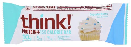Think! Bar Prtn Fibr Cupcke Butter - 1.41 Oz (10 Units)
