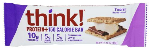 Think! Bar Protein Fiber Smores - 1.41 Oz (10 Units)