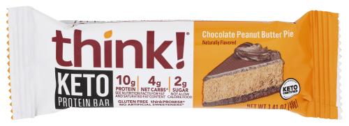 Think! Bar Keto Prtn Cho Peanut Butter - 1.41 Oz (10 Units)
