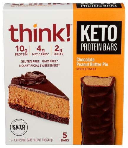 Think! Bar Keto Chocolate Pb 5Pc - 7.05 Oz (6 Units)