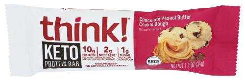 Think! Bar Keto Cho Peanut Butter Ckie - 1.2 Oz (10 Units)