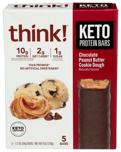 Think! Bar Cho Peanut Butter Cke 5Pc - 6 Oz (6 Units)