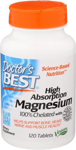 Doctors Best Mineral Magnesium - 120 Tb (1 Units)