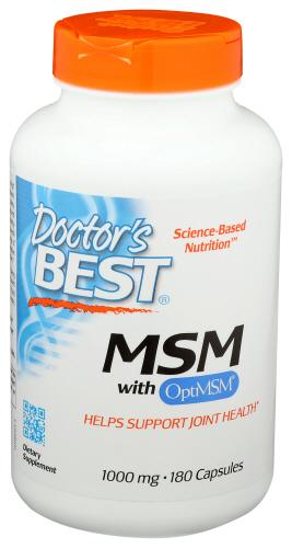 Doctors Best Msm 1000Mg - 180 Cp (1 Units)