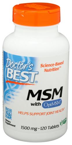 Doctors Best Msm 1500Mg - 120 Tb (1 Units)