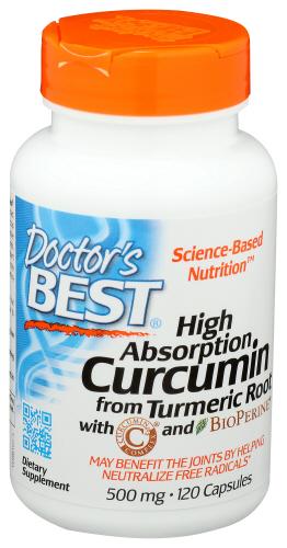 Doctors Best Hi Absorb Curcumin 500Mg - 120 Cp (1 Units)