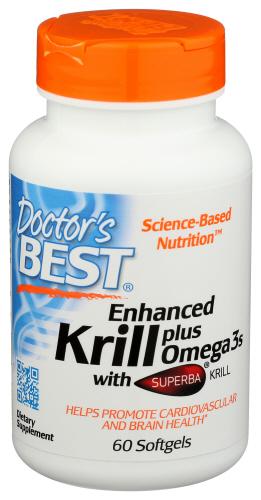 Doctors Best Enhanced Omega3 Krill Oil - 60 Sg (1 Units)