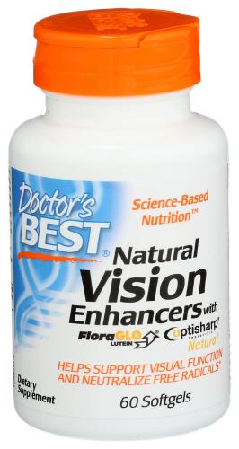 Doctors Best Natural Vision Enhancers - 60 Sg (1 Units)