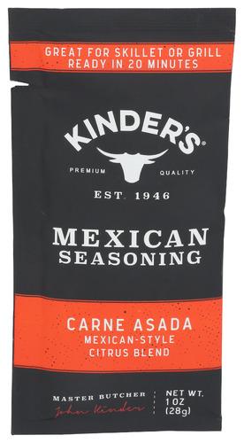 Kinders Seasoning Carne Asada - 1 Oz (15 Units)