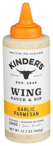 Kinders Sauce Wing Garlic Parmsn - 12.7 Oz (6 Units)