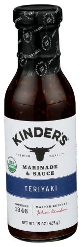 Kinders Marinade Teriyaki Organic - 15 Oz (6 Units)