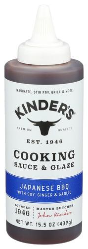 Kinders Sauce Cooking Japnse Bbq - 15.5 Oz (6 Units)