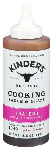 Kinders Sauce Cooking Thai Bbq - 15.5 Oz (6 Units)