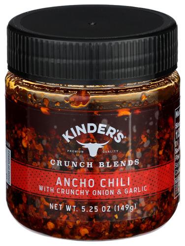 Kinders Crunch Blend Ancho Chili - 5.25 Oz (6 Units)
