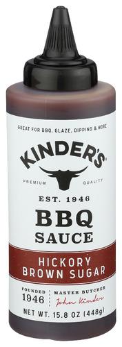 Kinders Sauce Bbq Hickry Molss Sqz - 15.8 Oz (6 Units)