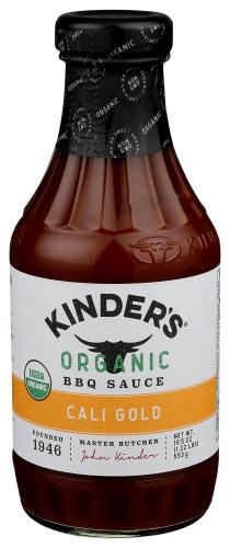 Kinders Sauce Bbq Calif Gold Organic - 19.5 Oz (6 Units)