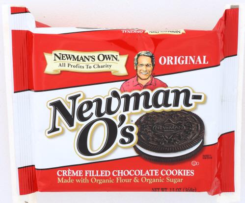 Newmans Own Cookie O Chocolate Vanilla Creme Orig - 13 Oz (6 Units)