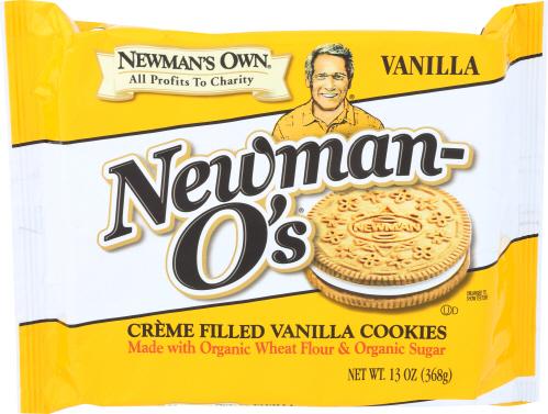 Newmans Own Cookie Vanilla Creme - 13 Oz (6 Units)