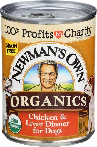Newmans Own Dog Can Grn Free Liver Chicken - 12.7 Oz (12 Units)