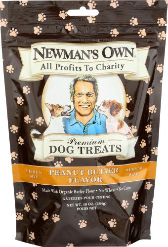 Newmans Own Pet Treat Peanut Butter Mdm Org3 - 10 Oz (6 Units)