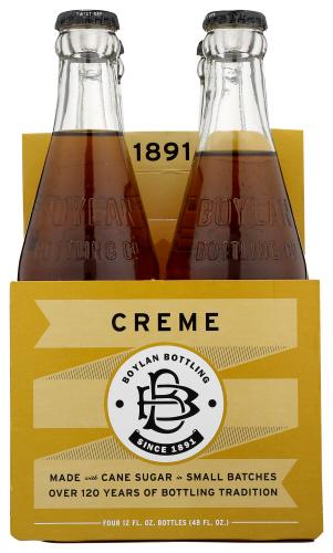 Boylan Soda Creme 4Pk - 48 Fo (6 Units)