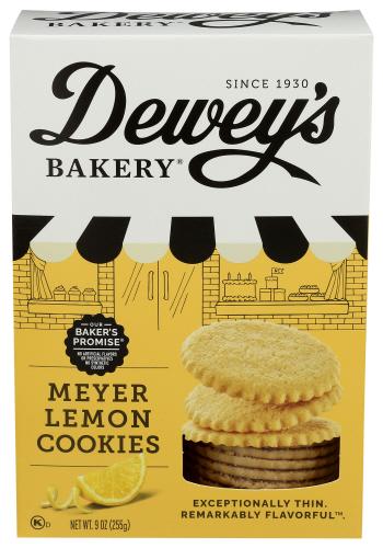Deweys Cookie Moravn Meyer Lemon - 9 Oz (6 Units)