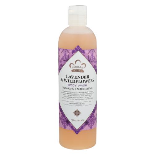 Nubian Heritage Body Wash Lavender Wldflwrs - 13 Fo (3 Units)
