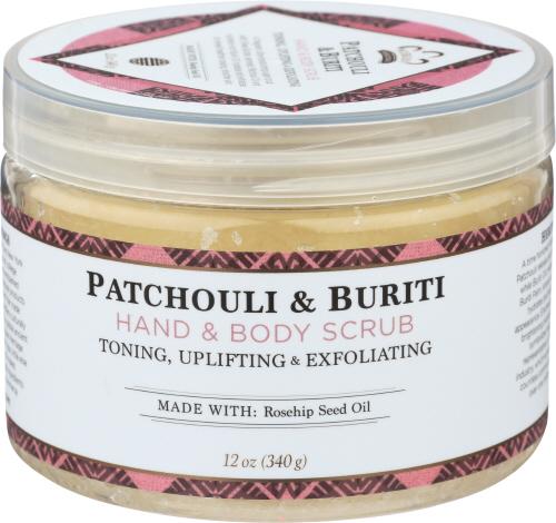 Nubian Heritage Body Scrub Patchouli Brti - 12 Oz (3 Units)