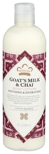 Nubian Heritage Lotion Body Goat Milk&Cha - 13 Fo (3 Units)