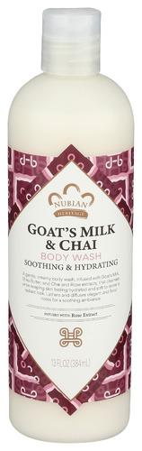 Nubian Heritage Body Wash Goats Milk Chai - 13 Fo (3 Units)