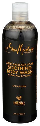 Sheamoisture Wash Body African Blk Soa - 13 Oz (3 Units)